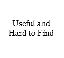 Furry Friday Useful Hard to Find Furry Friday Useful Hard to Find